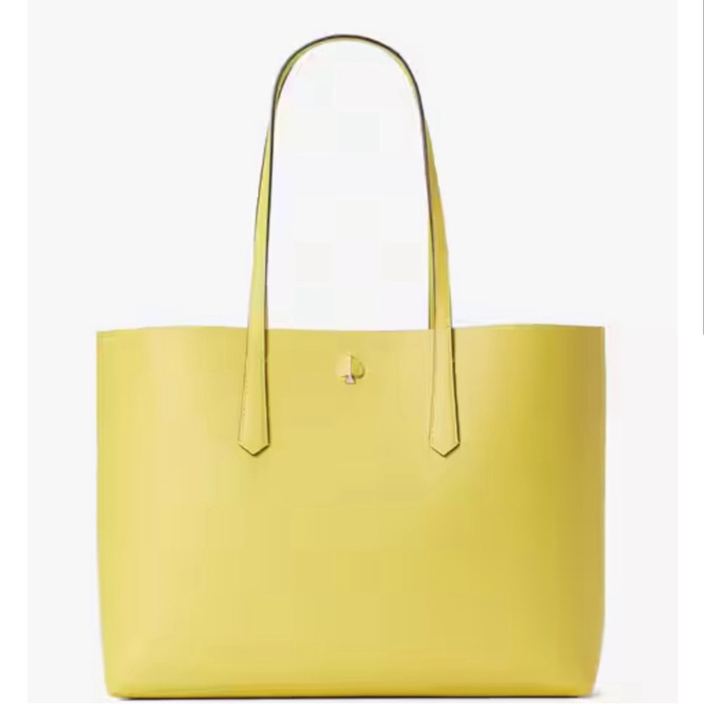 Kate Spade Lemoncake Yellow Molly Tote Bag